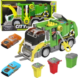 Δημοτικά απορριμματοφόρα με φώτα και ήχους