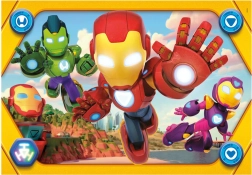 Παζλ CLEMENTONI Iron Man και οι υπέροχοι φίλοι MAXI 104 κομμάτια