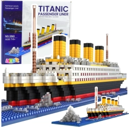 Σετ κατασκευής πλοίου RMS TITANIC, τρισδιάστατο μοντέλο – 1878 κομμάτια