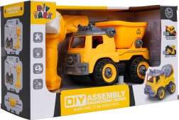 Αποσυναρμολογούμενο κατασκευαστικό ανατρεπόμενο με δράπανο και κατσαβίδι