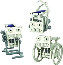 Ηλιακά ρομπότ 3σε1 – εκπαιδευτικό σετ κατασκευής 4M