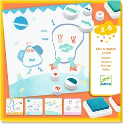 Djeco σετ σφραγίδων Τερατάκια