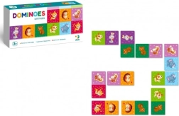 Ντόμινο ζωάκια – 28 κομμάτια, επιτραπέζιο παιχνίδι για παιδιά