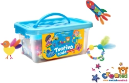 Δημιουργικό σετ σε πλαστικό κουτί 26 × 12 εκ.