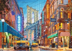 TREFL Puzzle Premium Plus: Θέα στη γέφυρα στο Μανχάταν 500 κομμάτια