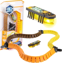 Hexbug Nano Flash αρχικό σετ με φωτεινό σκαθάρι και εύκαμπτη πίστα
