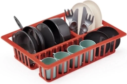 Παιδικό στεγνωτήριο πιάτων με σκεύη