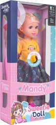 Κούκλα Mandy με αξεσουάρ
