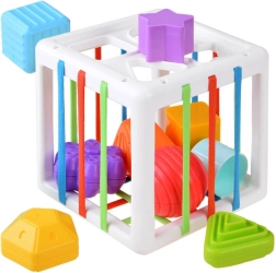 Κύβος ταξινόμησης για τα μικρά με ελαστικές λωρίδες