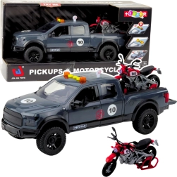 Pick-up με μοτοσικλέτα με εφέ φωτισμού και ήχου