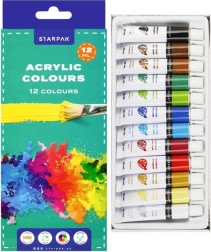 Σετ ακρυλικών χρωμάτων 12×12 ml