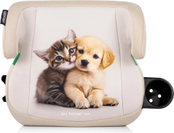 Κάθισμα ανύψωσης αυτοκινήτου Go Boost i-Size με ISOFIX, Kitten & Puppy