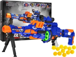 Μοντέρνο παιδικό τουφέκι Blaze Storm 8+ με αφρώδεις μπίλιες και αξεσουάρ
