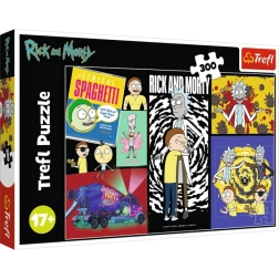 Παζλ Rick and Morty – Παράξενο μέρος στον γαλαξία 300 κομμάτια Trefl
