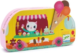 Παζλ Παγωτό σε Κίνηση - DJECO - 16 κομμάτια