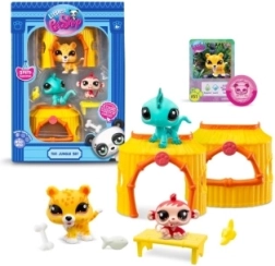 Littlest Pet Shop Ζούγκλα 3 ζωάκια