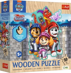 Ξύλινο παζλ Paw Patrol 50 κομμάτια