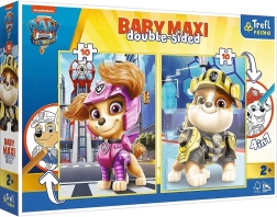 Παιδικά παζλ διπλής όψης Baby Maxi 2×10 – Paw Patrol Χαρούμενη παρέα