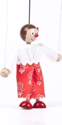 GERLICH ξύλινη μαριονέτα Maruška 12 cm