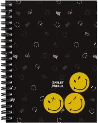 Σπιράλ μπλοκ A5 με διπλή σπείρα SMILEY WORLD