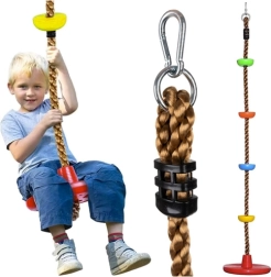 Κηπουρική κούνια με σχοινί αναρρίχησης για παιδιά Kruzzel