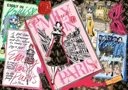 Παζλ Emily in Paris: περιοδικό μόδας 1000 κομμάτια
