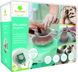 Lovely Box κεραμικό εργαστήριο για παιδιά με τροχό αγγειοπλαστικής