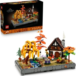 LEGO Icons καλύβα και φθινοπωρινός κήπος