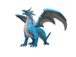 Μυθικός δράκος Υδάτινη φιγούρα