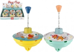 Σβούρα με διάμετρο 12 εκ. - μεταλλική κατασκευή σε 2 χρώματα