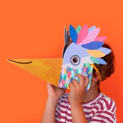 LONDJI μάσκα με αυτοκόλλητα αξεσουάρ Be Wild! Bird