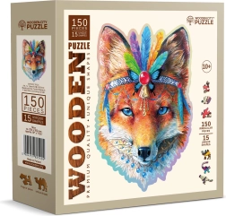 Ξύλινο παζλ Μυστική Αλεπού 150 κομμάτια WOODEN CITY