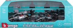 Bburago μονοθέσια Formula 1 Mercedes-AMG F1 W15 1:43 – σετ 4 μοντέλων