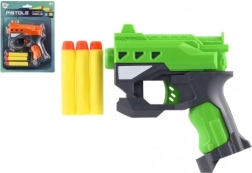 Πιστόλι για αφρώδη βέλη 12 × 14 εκ., 3 βέλη, 2 χρώματα