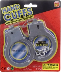 Πλαστικές χειροπέδες για παιδιά με κλειδάκια