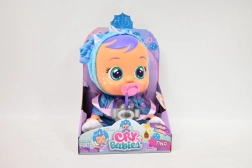 Cry Babies Fantasy διαδραστική κούκλα Tina – μπλε τρικεράτοπας