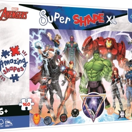 Παζλ 160 κομματιών XL Super Shape Avengers Θάρρος