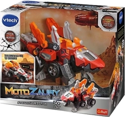 VTech Motozaur Στεγόσαυρος Lutor – διαδραστικό παιχνίδι 2σε1 δεινόσαυρος και buggy