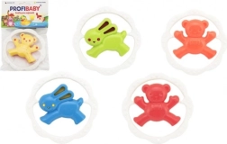 Παιδικό κουδουνίστρα και μασητικό δαχτυλίδι – αρκουδάκι ή κουνελάκι