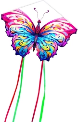 Ιπτάμενος Χαρταετός Πεταλούδα Μπλε