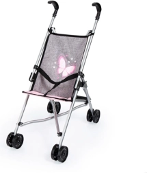 Καρότσι για κούκλες Bayer Buggy γκρι