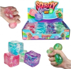 Αντιστρες ζουληχτός λαμπερός κύβος 6 × 6 εκ.