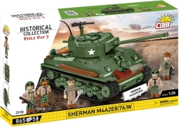 Κατασκευαστικό σετ άρματος SHERMAN M4A2E8 (76)W – 865 κομμάτια