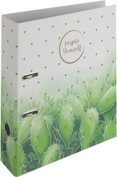 Κλασέρ A4 με μοχλικό μηχανισμό 7 cm Romantic Kaktus