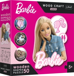 Ξύλινο παζλ Barbie για παιδιά 50 κομμάτια