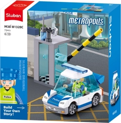 Sluban Metropolis αστυνομικό αυτοκίνητο
