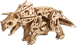 Ugears ξύλινο μηχανικό 3D παζλ TRICERATOPS με κίνηση