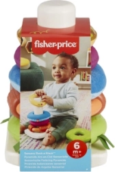 Fisher-Price αισθητηριακή στοίβαξη πυραμίδας με κρίκους