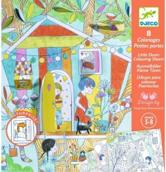 Αποκαλυπτικά βιβλία ζωγραφικής Η Νίνα και η σκηνή παιχνιδιού της