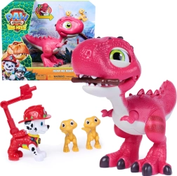 Spin Master Paw Patrol: The Dino Movie διαδραστικός δεινόσαυρος Rhubarb με φιγούρα Marshall και αξεσουάρ